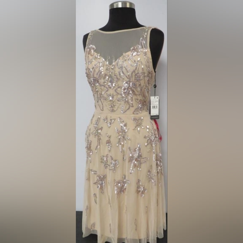 NWT Adrianna Papell Sequin Dress